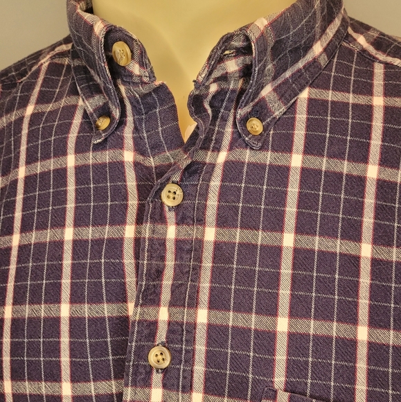 Woolrich Flannel Size XL Blue - Picture 2 of 6